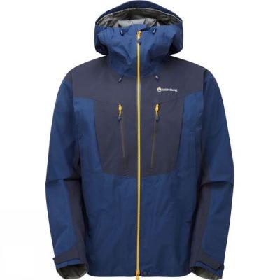 Chaquetas Montane Endurance Pro Hombre - Azules / Doradas - Chile SFK158276